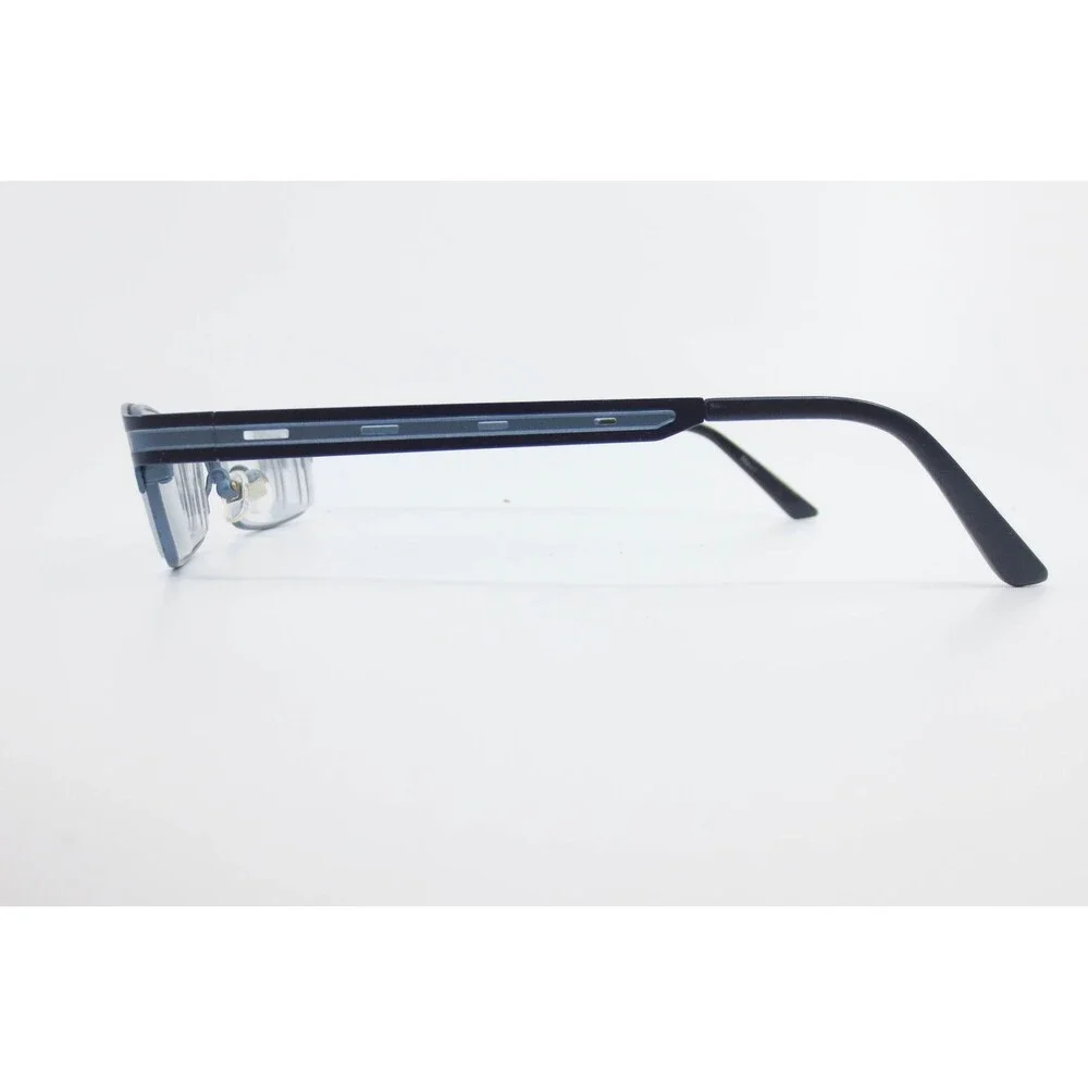 Prodesign Denmark 1207 c.9021 Navy Blue Rectangular Eyeglasses Frames 51-17-130
